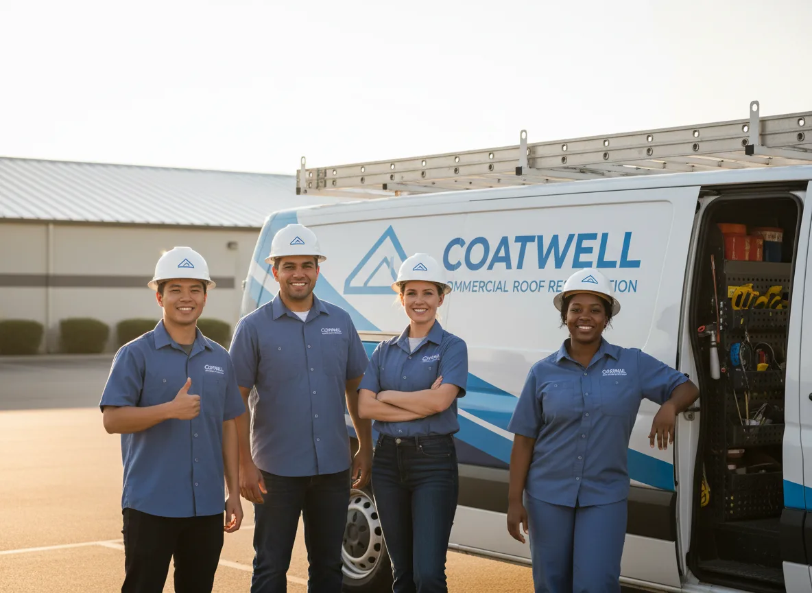 Commercial roof coating company in Berger, MO